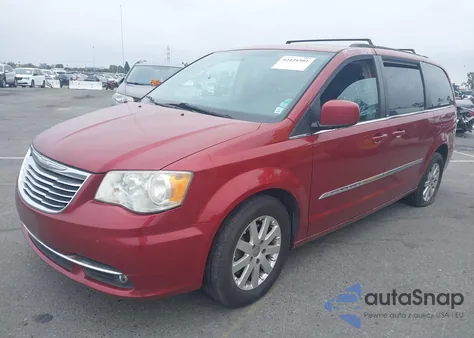 2013 Chrysler Town & Country Touring z USA, uszkodzony, nr VIN 2C4RC1BG3DR689722